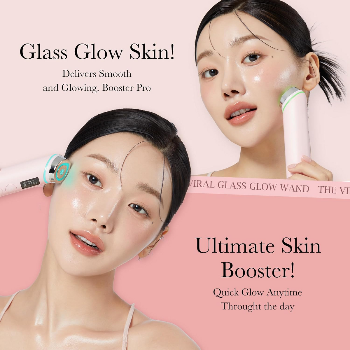 Medicube AGE-R Booster Pro Pink Features
