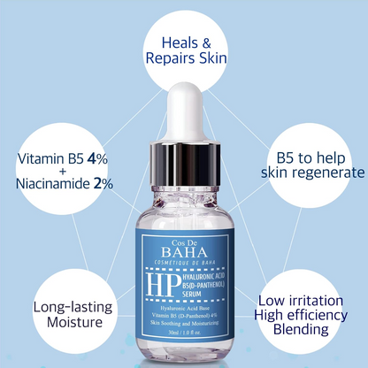 Cos De BAHA Hyaluronic Acid B5, D-Panthenol 30 mL Cos De BAHA