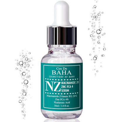 Cos De BAHA Niacinamide 20% + Zinc PCA 4% Serum 30 mL Cos De BAHA