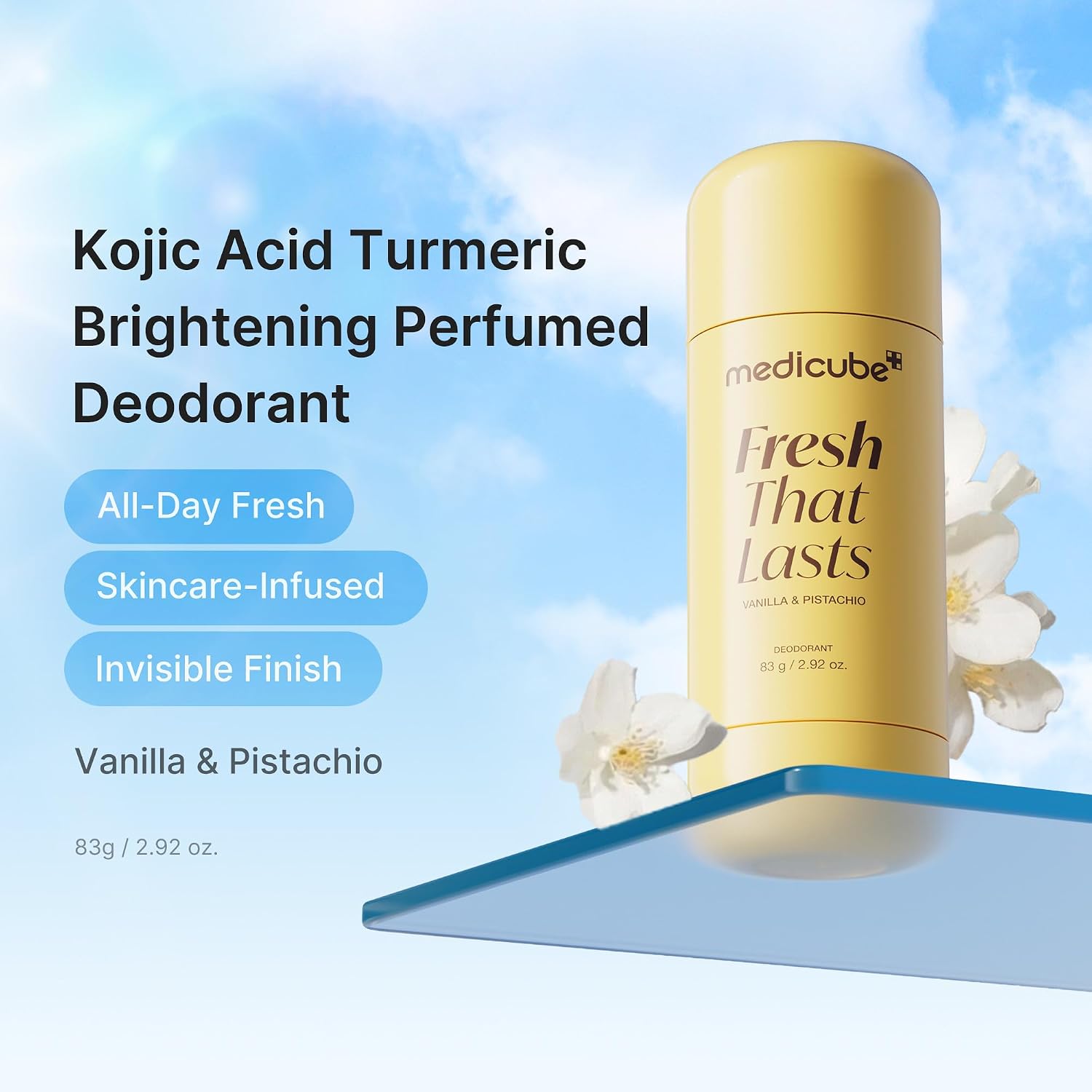 Medicube Kojic Acid Turmeric Brightening Perfumed Deodorant.
