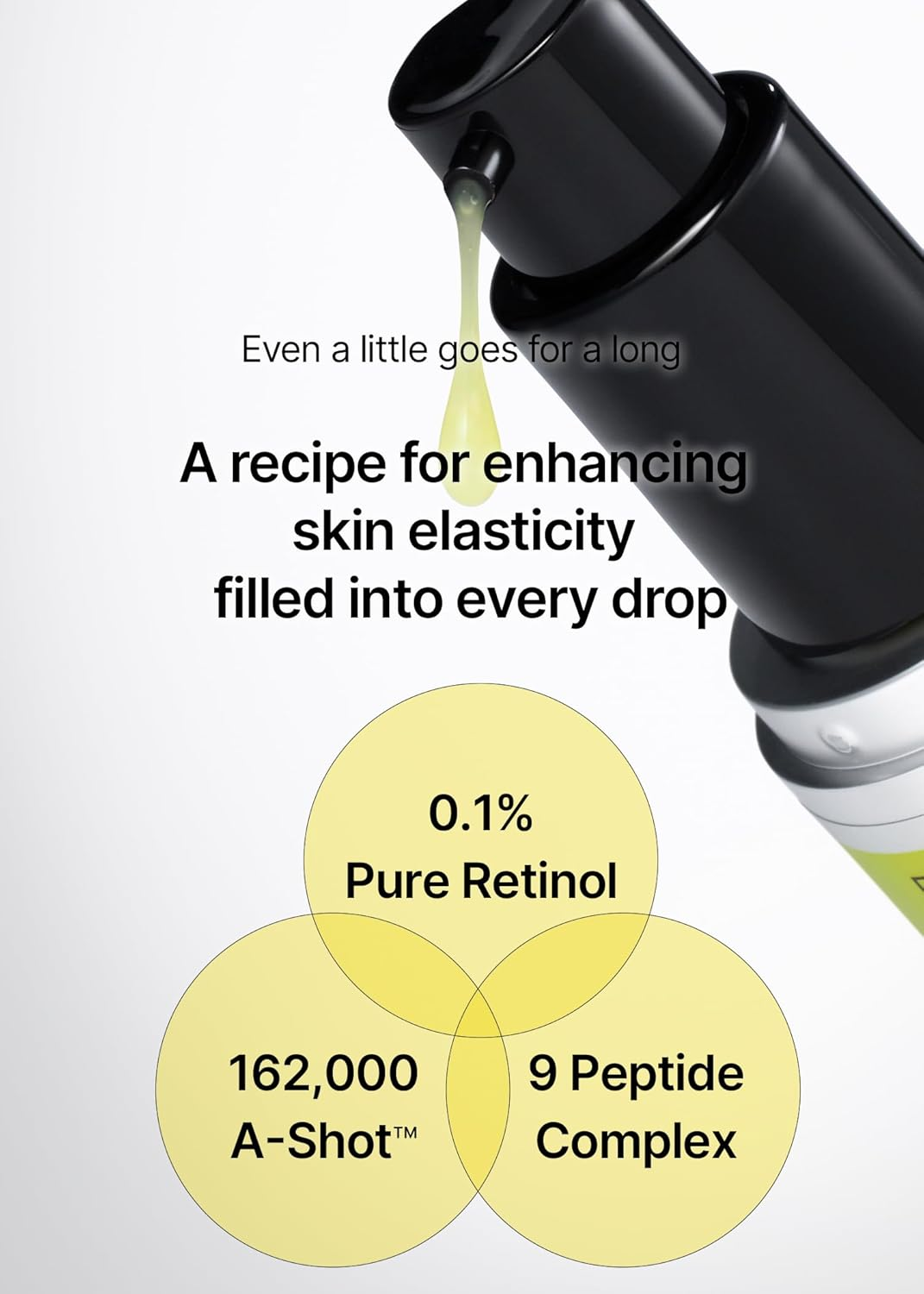Korean retinol tightening serum for enlarged pores and uneven texture