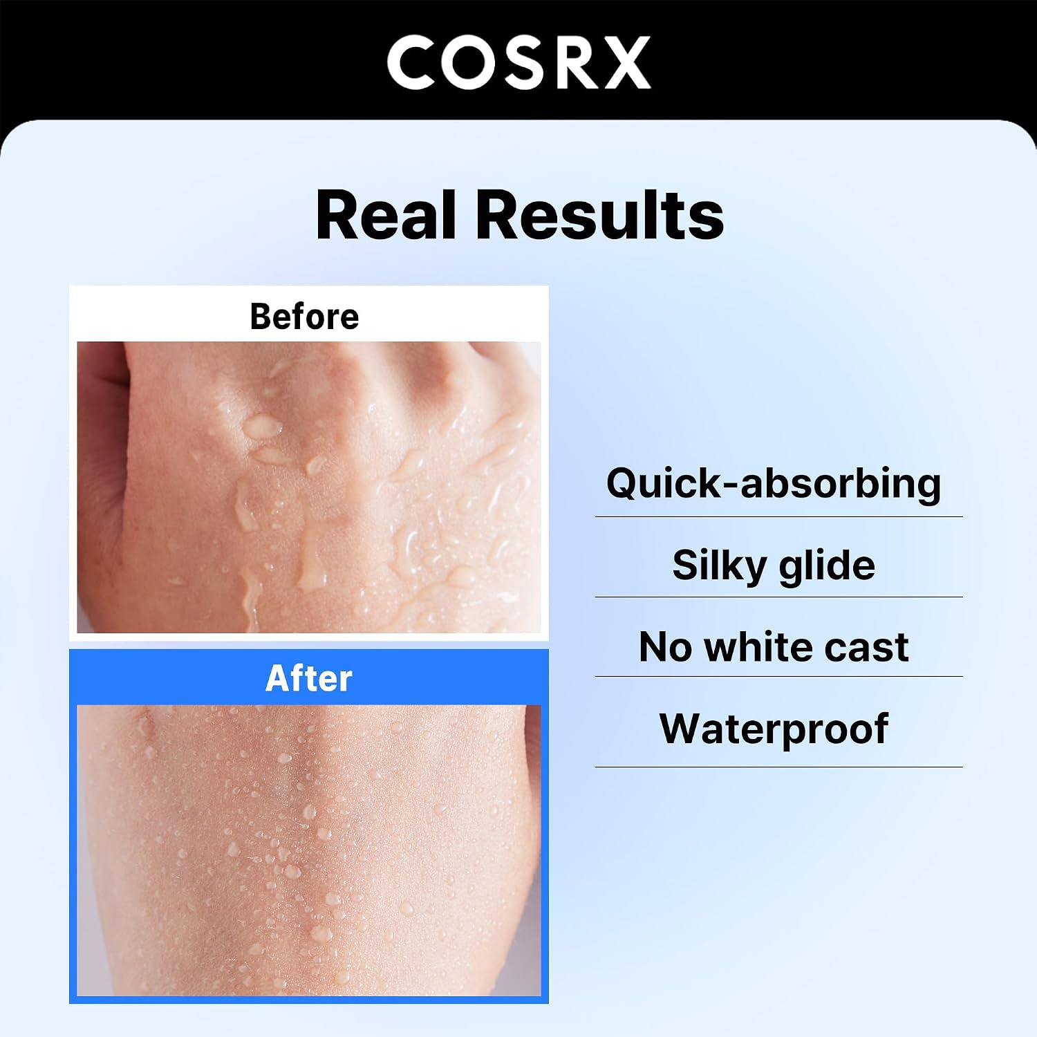 COSRX Airy-Light Invisible Sun Stick SPF50+ PA++++ 19g Korean sunscreen stick with Niacinamide and Zinc PCA for invisible UV protection, oil control, sweat resistance, and no white cast available in UAE.