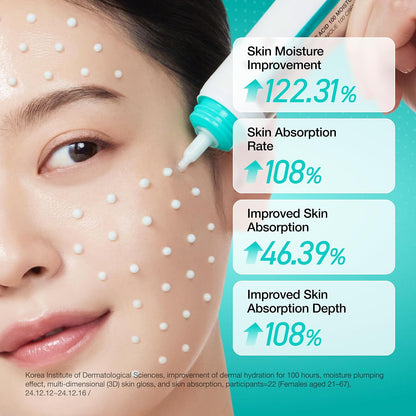 Anua PDRN Hyaluronic Acid 100 Moisturizing Cream 60ml Korean face moisturizer with salmon PDRN, collagen, squalane and multiple hyaluronic acids for deep hydration, plumping and radiant skin in UAE.