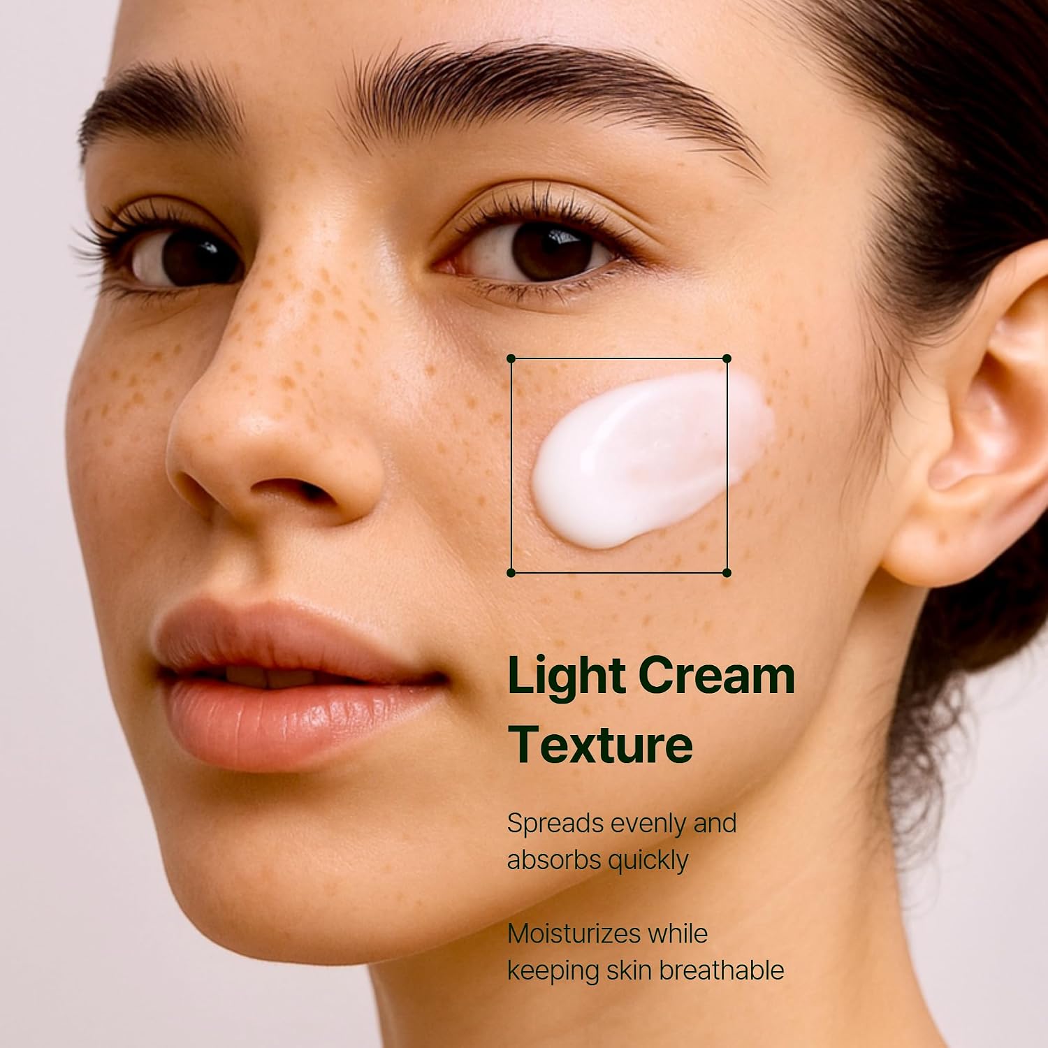 Orien Mugwort Zero Film Moisturizer 60ml lightweight Korean face cream for daily hydration, skin comfort and a non-greasy finish in UAE.