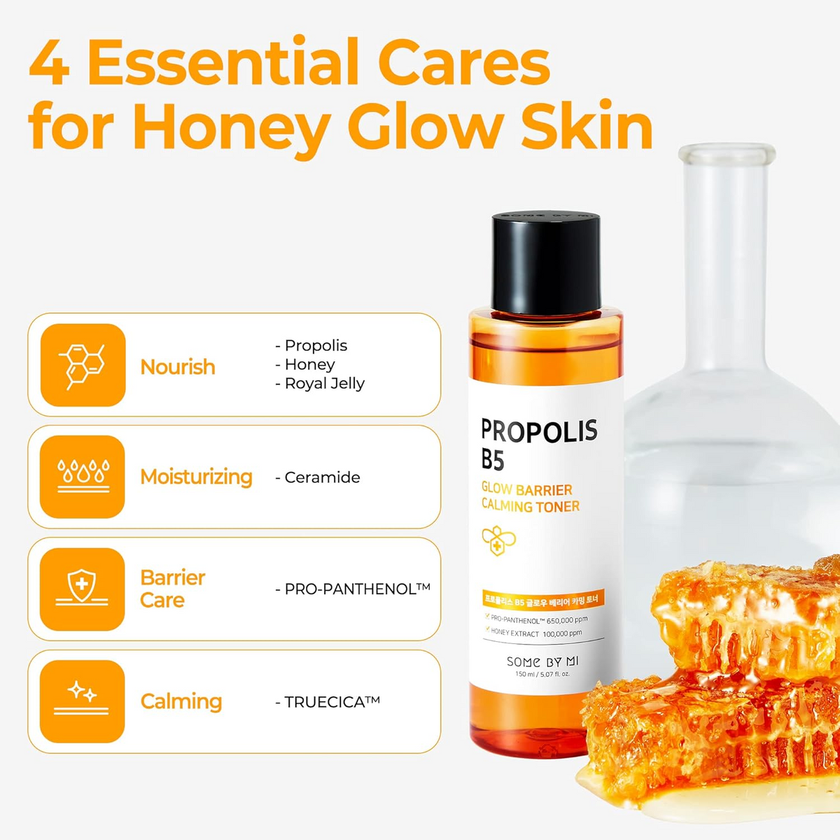 SOME BY MI Propolis B5 Glow Barrier Calming Toner 150mL SOMEBYMI