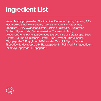 ingredients list 