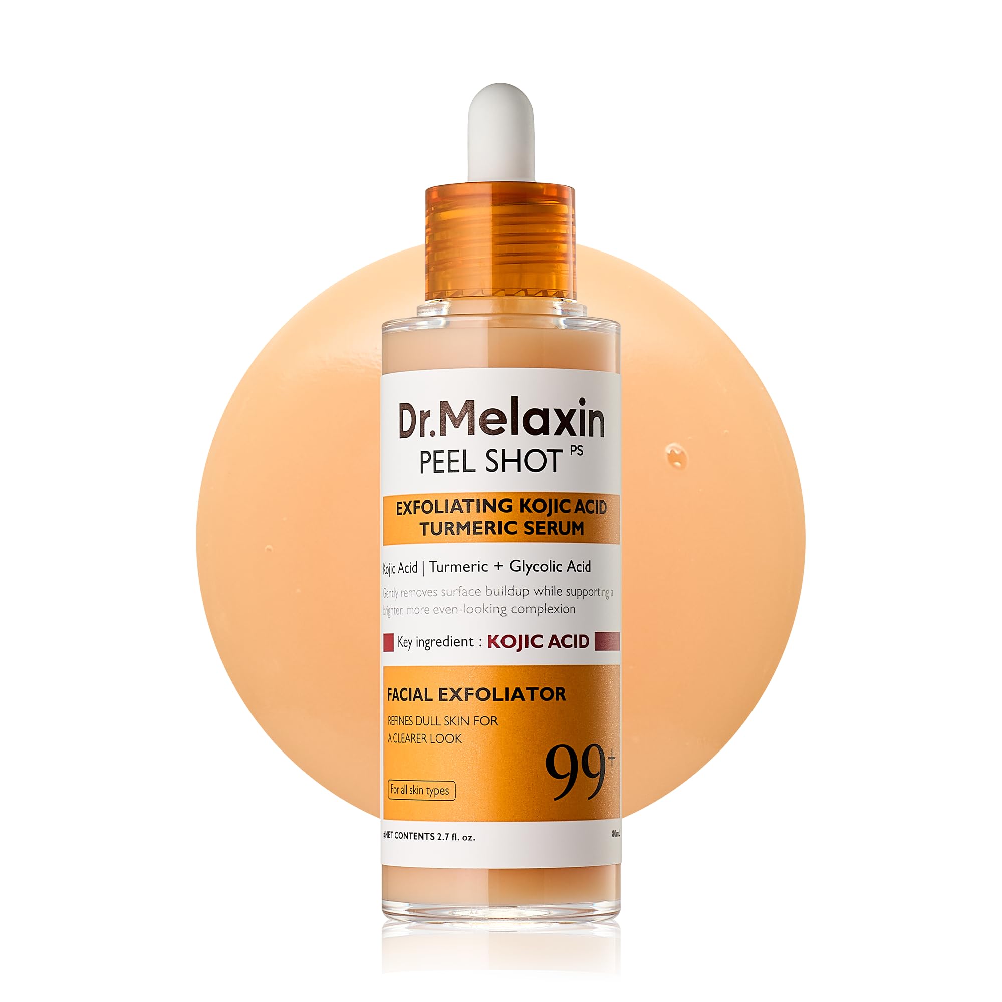 Dr. Melaxin Peel Shot PS Kojic Acid Turmeric Serum 80mL