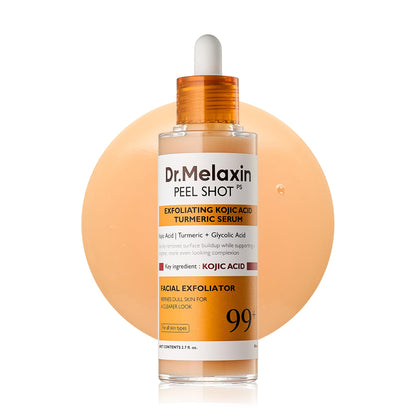 Dr. Melaxin Peel Shot Kojic Acid Turmeric Serum 80ml UAE