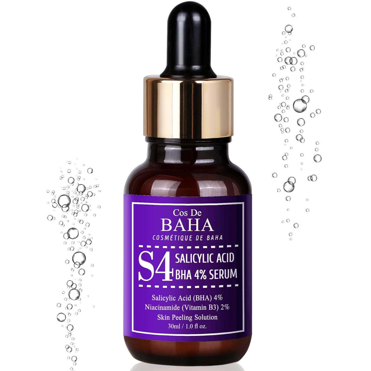 Cos De BAHA Salicylic Acid 4% Exfoliating Facial Serum with Niacinamide 30 mL Cos De BAHA