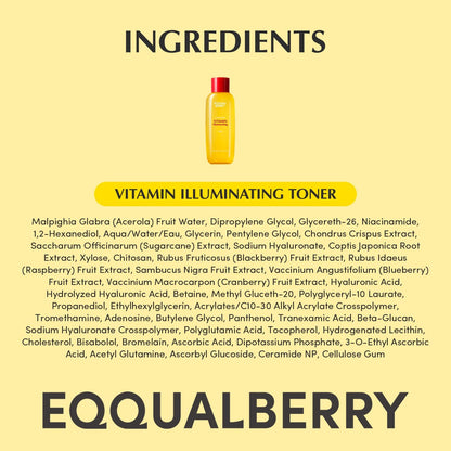 EQQUALBERRY Vitamin Illuminating Cream 50mL