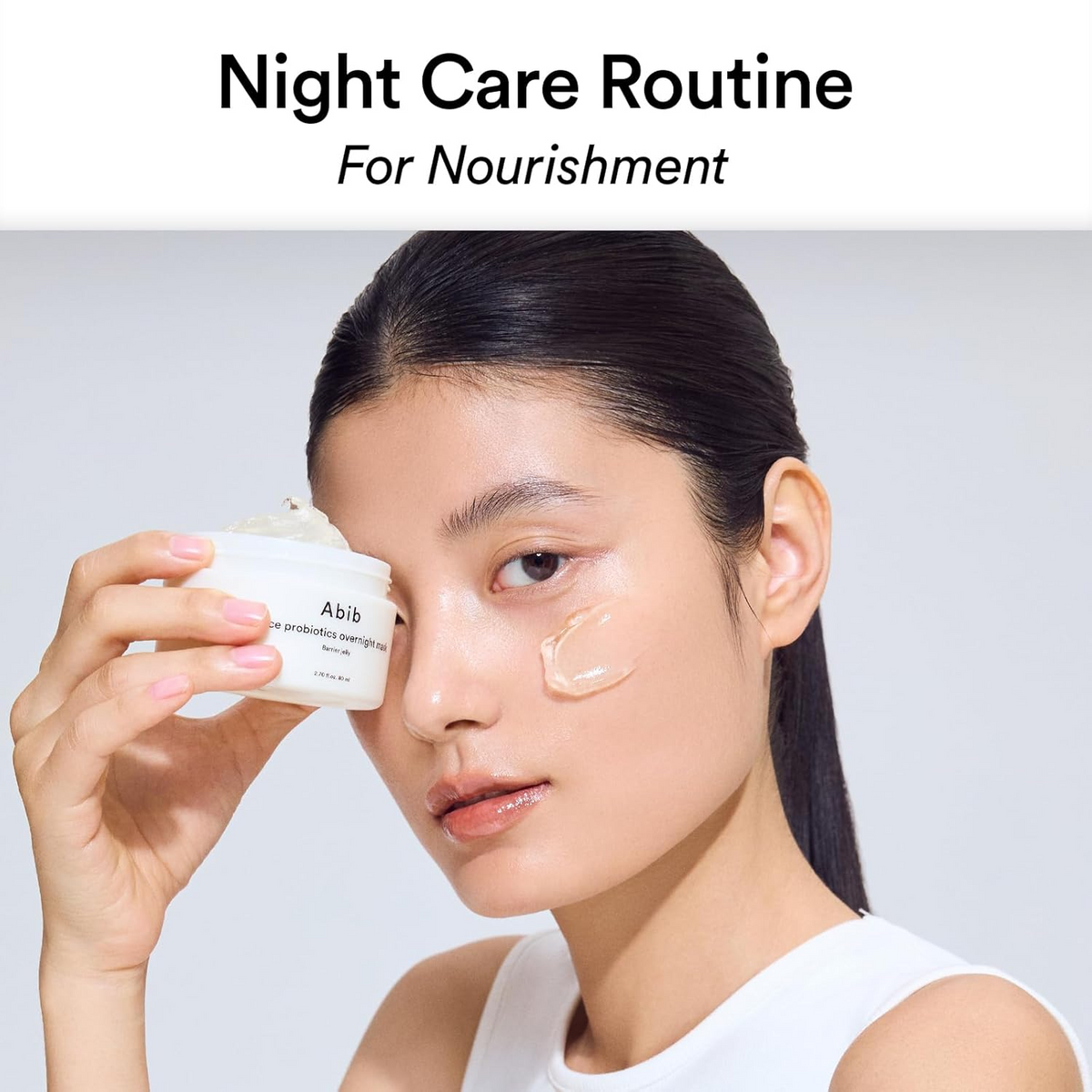 Abib Rice Probiotics Overnight Mask Barrier Jelly 80mL MystiGlam