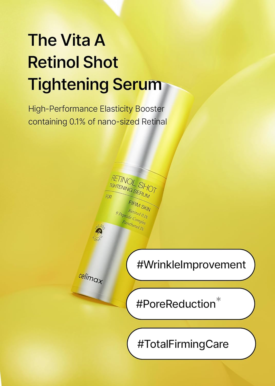 Celimax Retinol Shot Serum 30mL available in Dubai and UAE