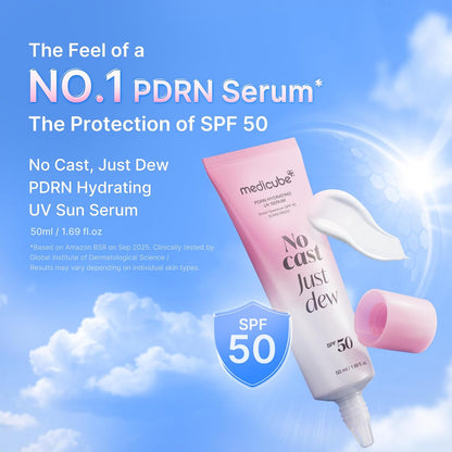 Medicube No Cast Just Dew Sunscreen SPF50+ PA++++ 50mL