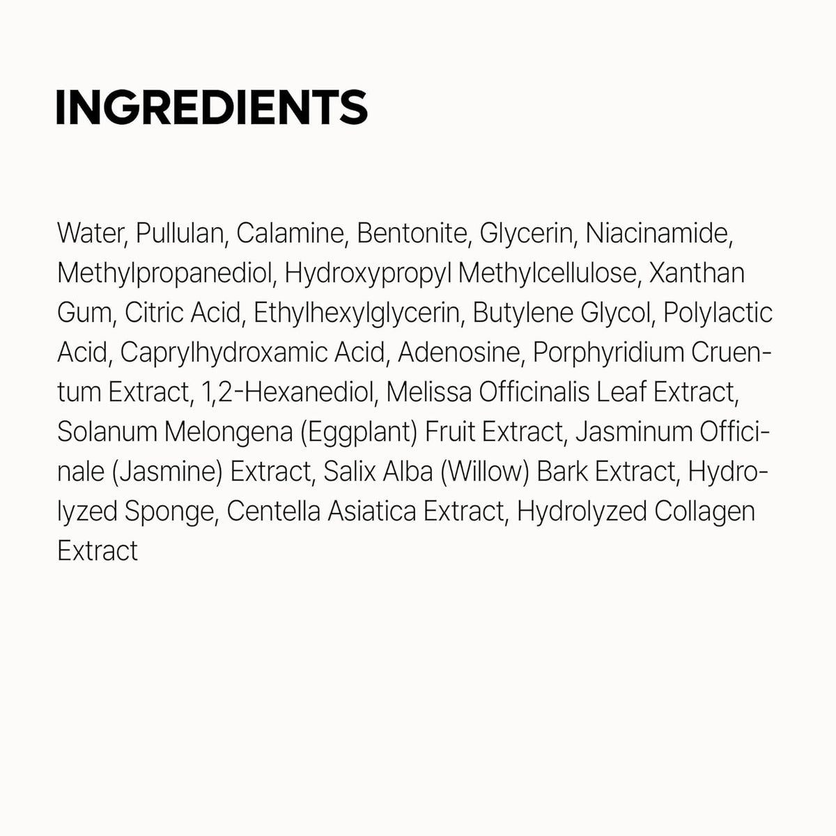 Dr. Melaxin tightening cream UAE ingredients