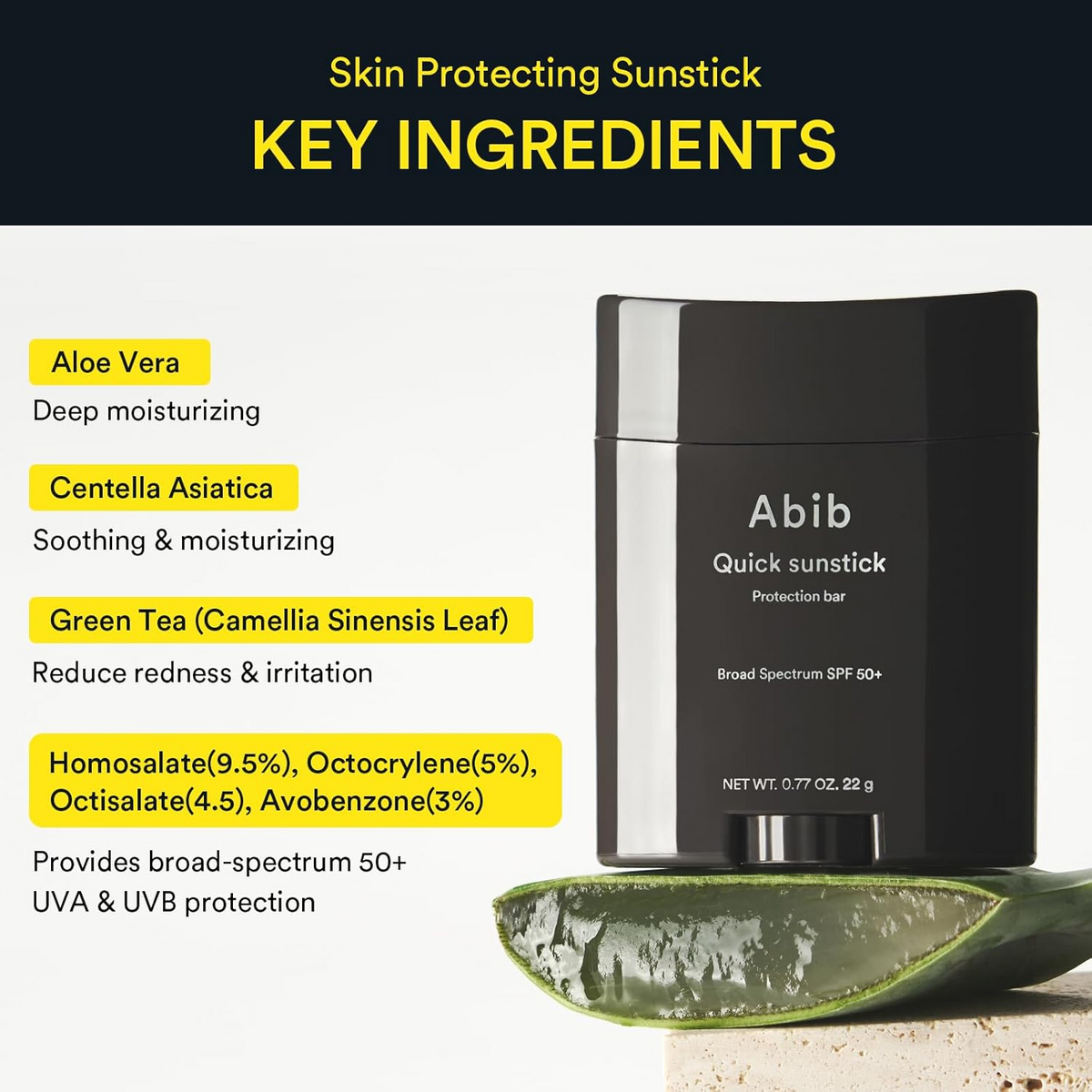 Abib Quick Sunstick Protection Bar SPF50+ 22 g Abib
