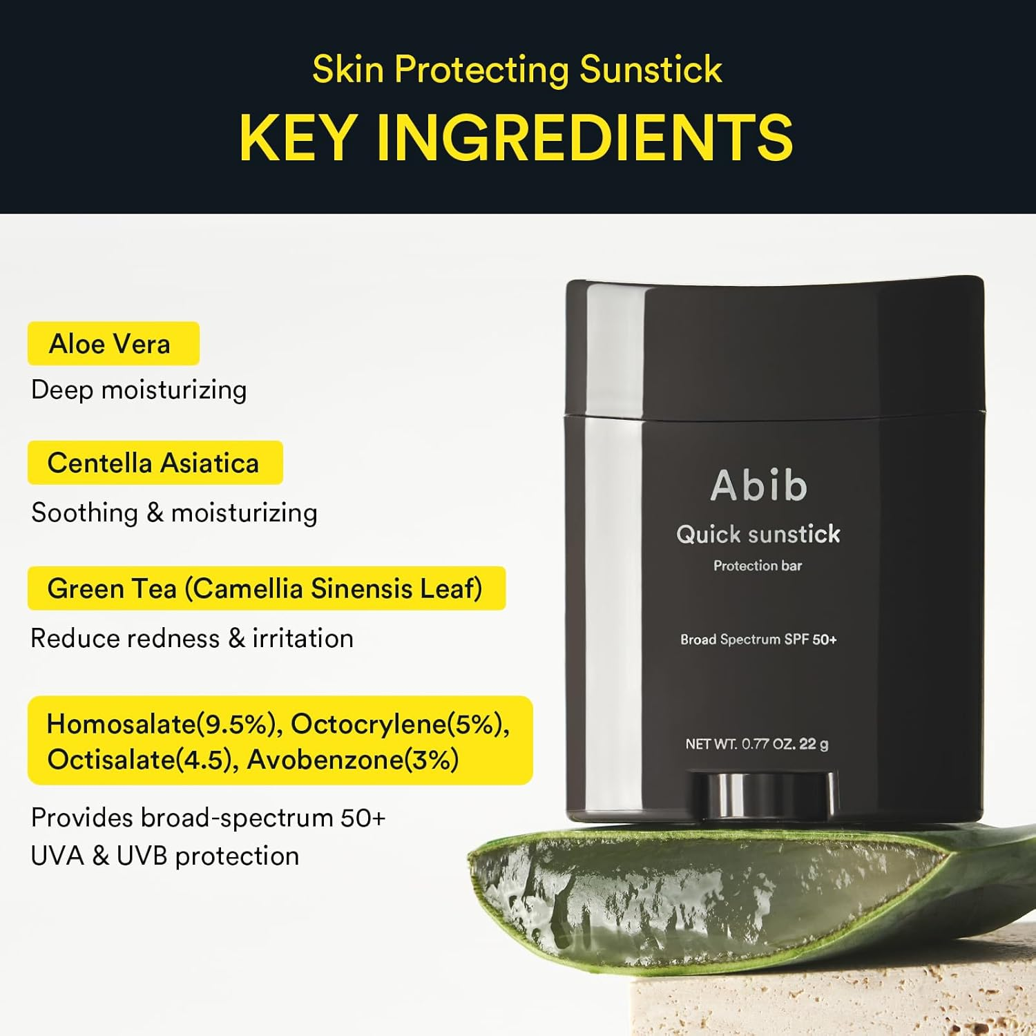 Abib Quick Sunstick Protection Bar SPF50+ 22 g Abib