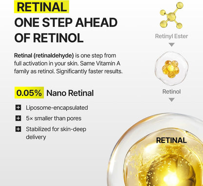 celimax Vita-A Retinal Shot Tightening Dual Cream 50ml with 0.05% Retinal Matrixyl and Panthenol UAE