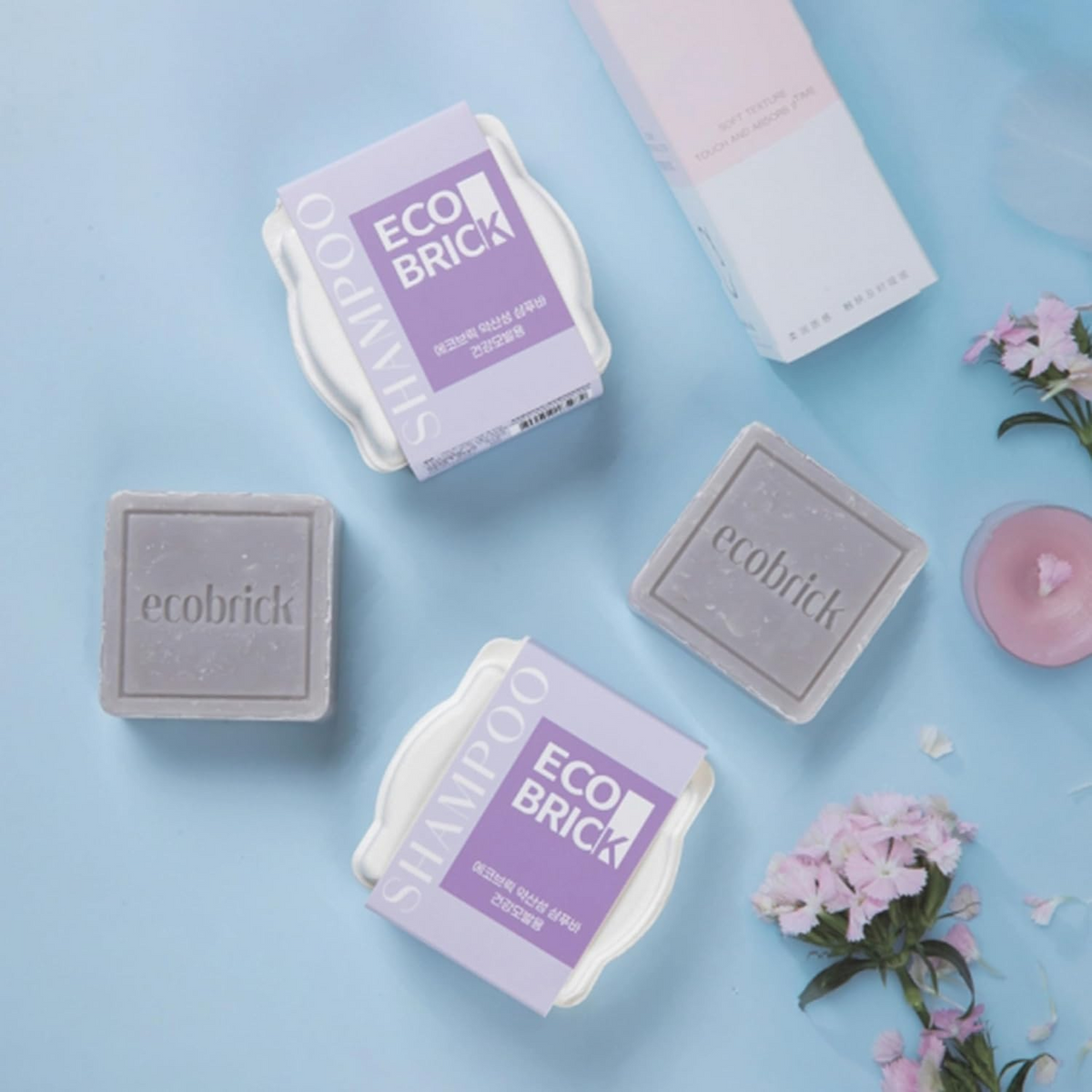 ECOBRICK Mild Acidic Shampoo Bar - Normal Hair Care ECOBRICK