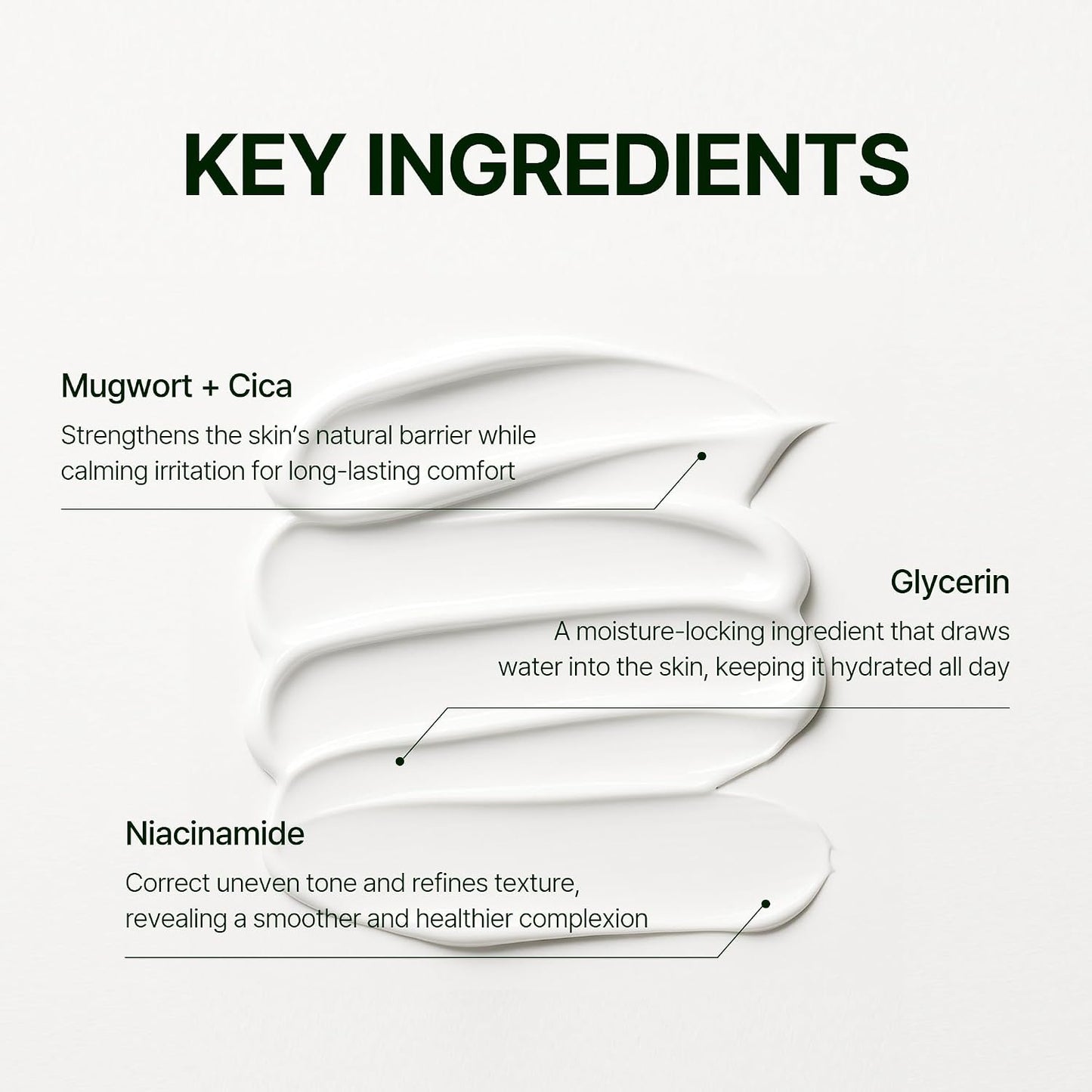 Orien Mugwort Zero Film Moisturizer 60ml lightweight Korean face cream for daily hydration, skin comfort and a non-greasy finish in UAE.