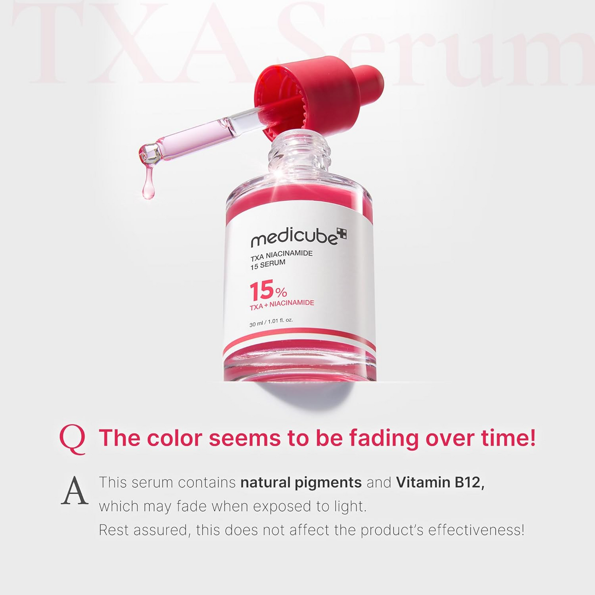 Medicube TXA+Niacinamide 15% Serum bottle