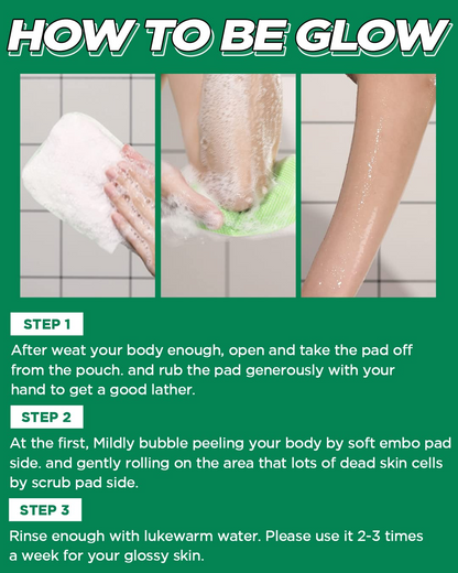 Mom’s Bath Recipe Body Peeling Pad Original (8 Sheets) Mom's Bath Recipe