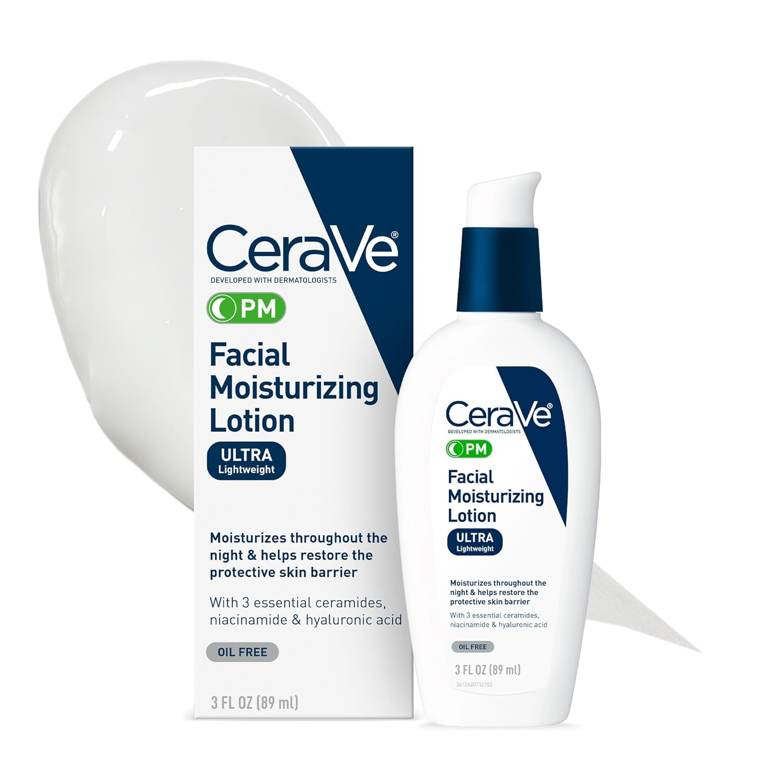 CeraVe PM Facial Moisturizing Lotion 89mL