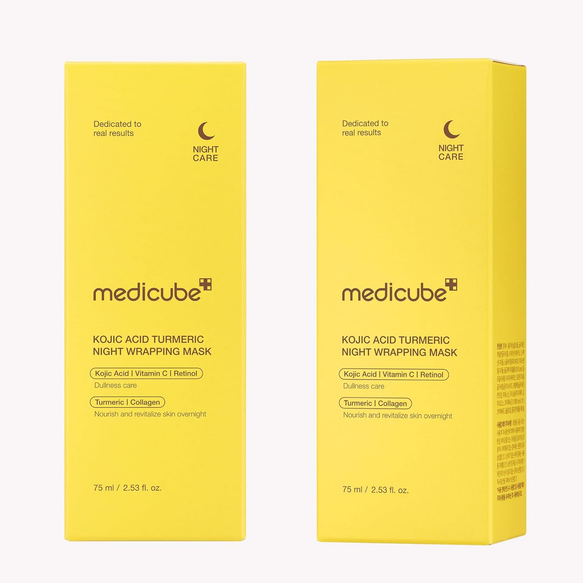 medicube Kojic Acid Turmeric Night Wrapping Peel Off Mask 75mL MediCube