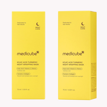 medicube Kojic Acid Turmeric Night Wrapping Peel Off Mask 75mL MediCube