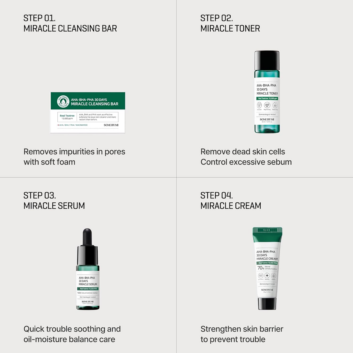 SOME BY MI AHA BHA PHA 30Days Starter Kit SOMEBYMI
