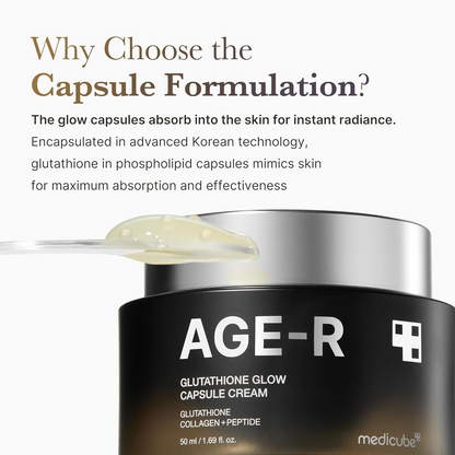 medicube AGE-R Glutathione Glow Capsule Cream 50mL MediCube