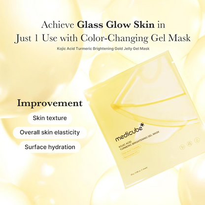 medicube Kojic Acid Turmeric Brightening Gel Mask packet