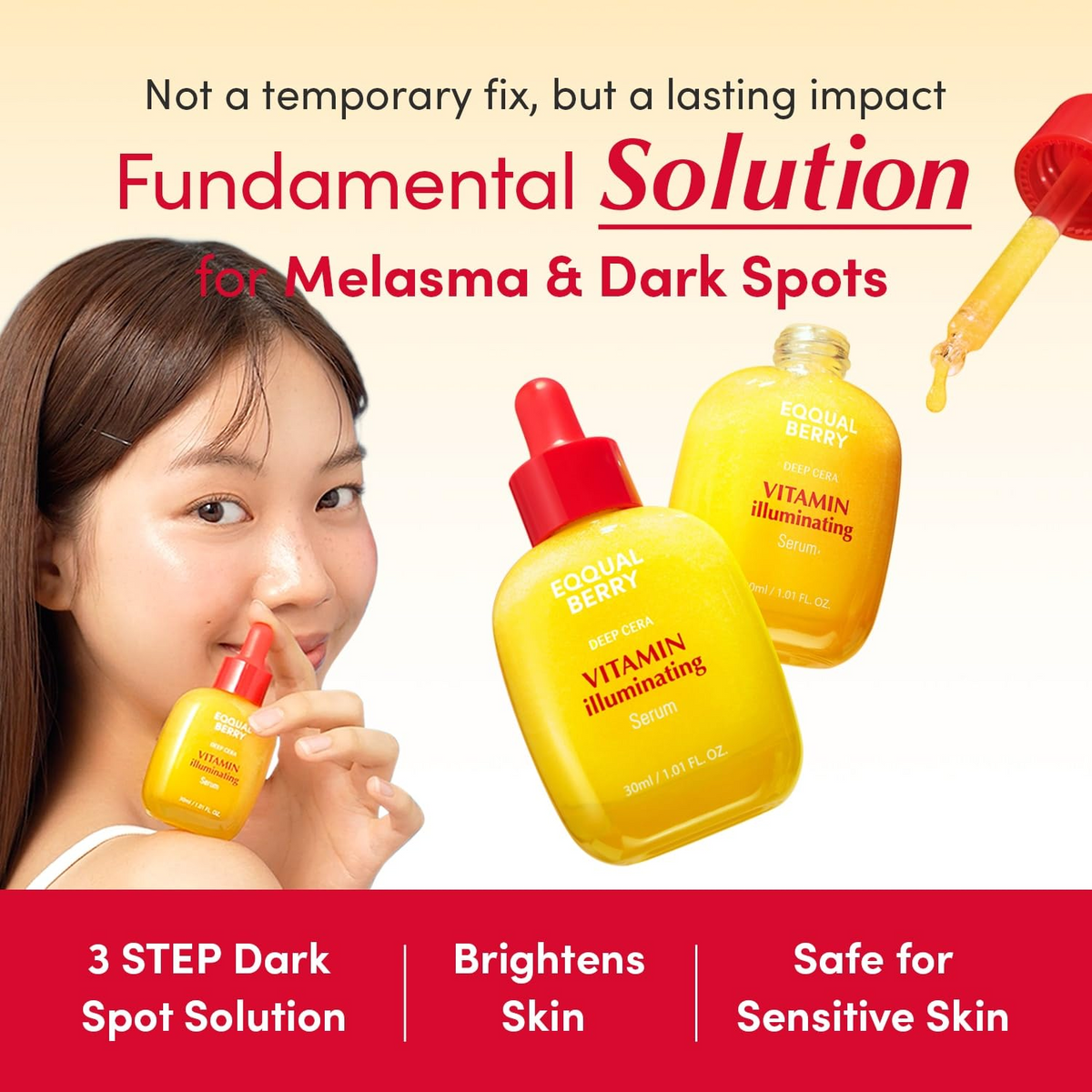 EQQUALBERRY Acerola Vitamin C Serum for dark spots Dubai UAE