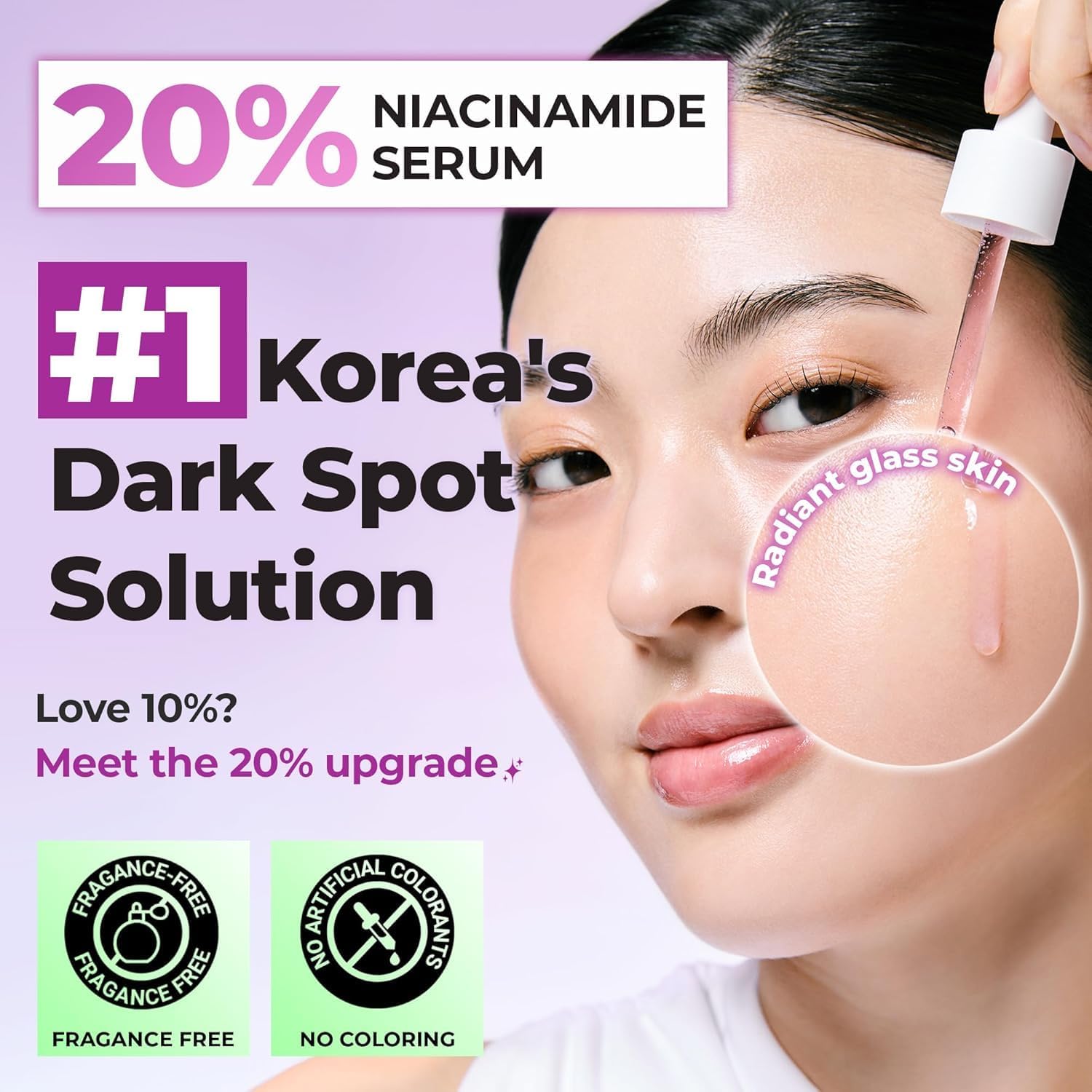 Jumiso Niacinamide 20 Serum 30ml Korean dark spot correcting serum with 20% Niacinamide for hyperpigmentation, post-acne marks, uneven skin tone, and brighter skin available in UAE.
