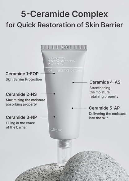 celimax Dual Barrier Skin Wearable Cream 50mL celimax