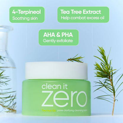 BANILA CO Clean It Zero Tea Tree EX Pore Clarifying Cleansing Balm BANILA CO