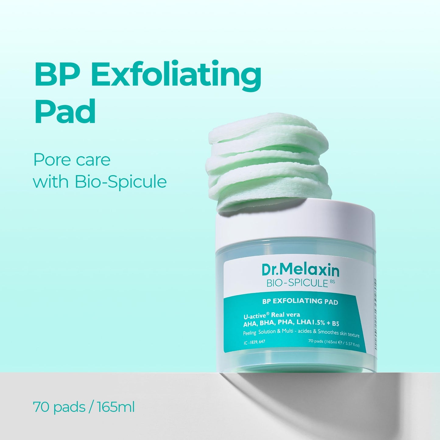 Dr. Melaxin Bio-Spicule BP Exfoliating Pads (70 Pads)