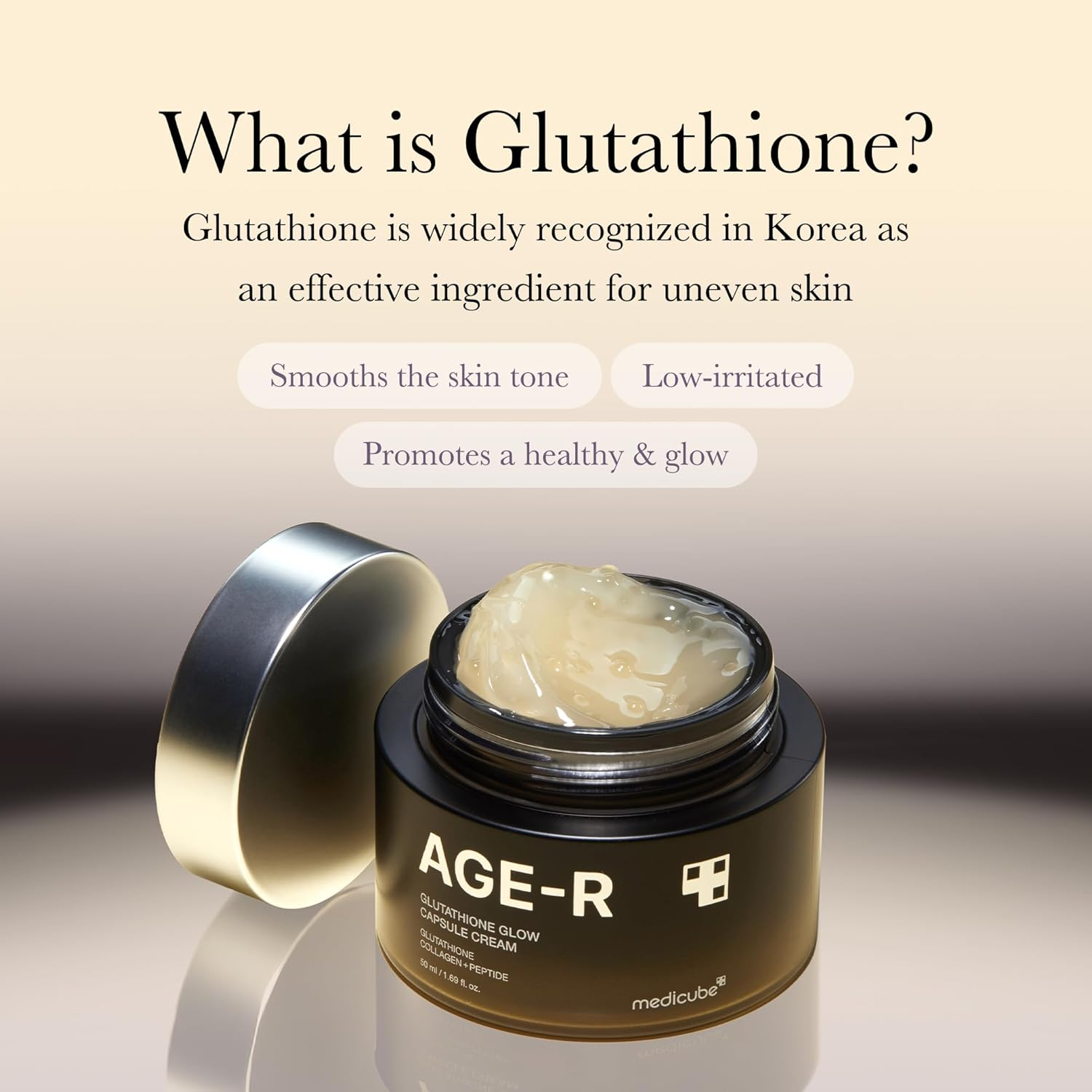 medicube AGE-R Glutathione Glow Capsule Cream 50mL MediCube