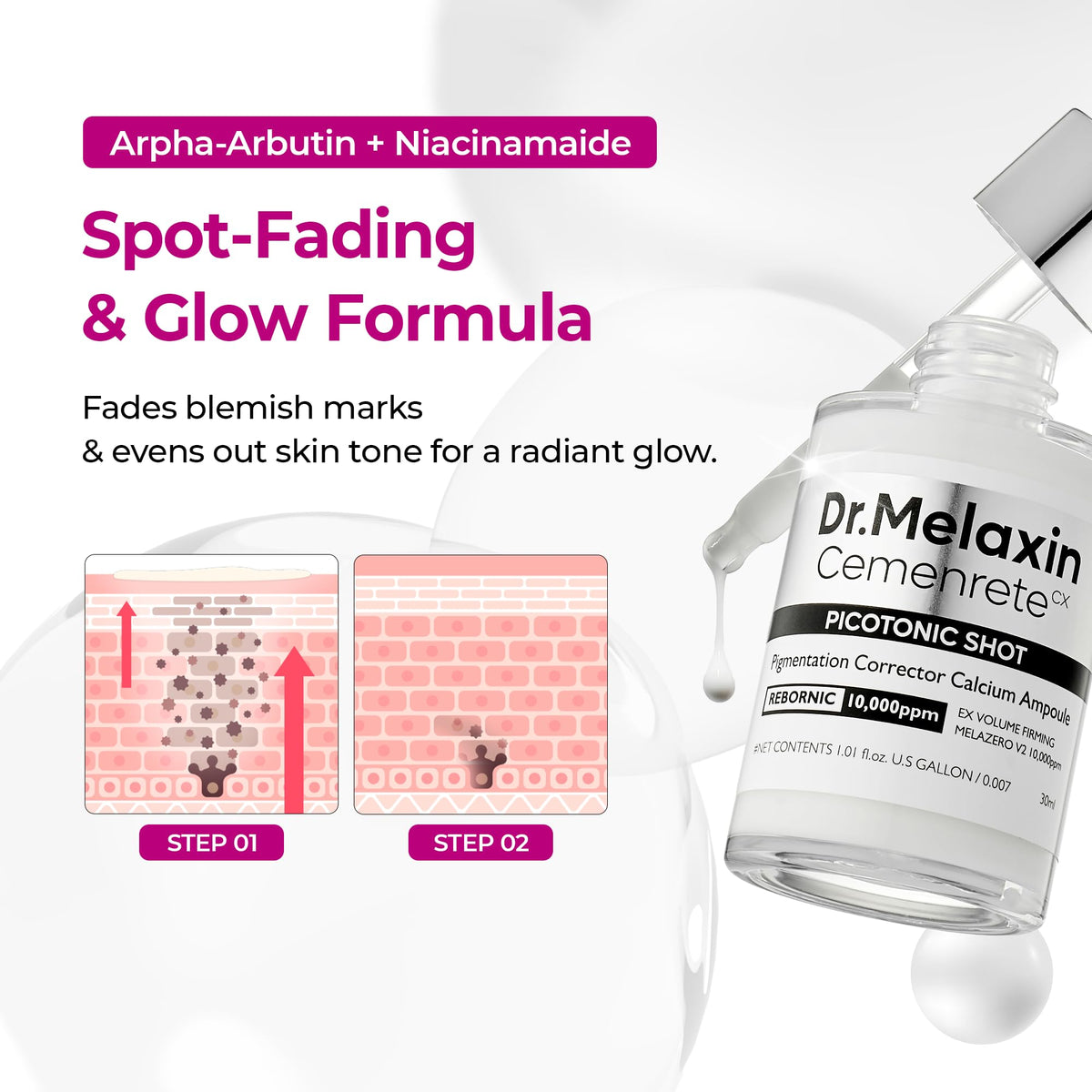 Dr. Melaxin Picotonic Serum at K-Belle Bliss UAE