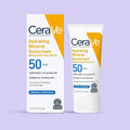 CeraVe Hydrating Sheer Sunscreen SPF 50 for Face and Body 75 mL CeraVe