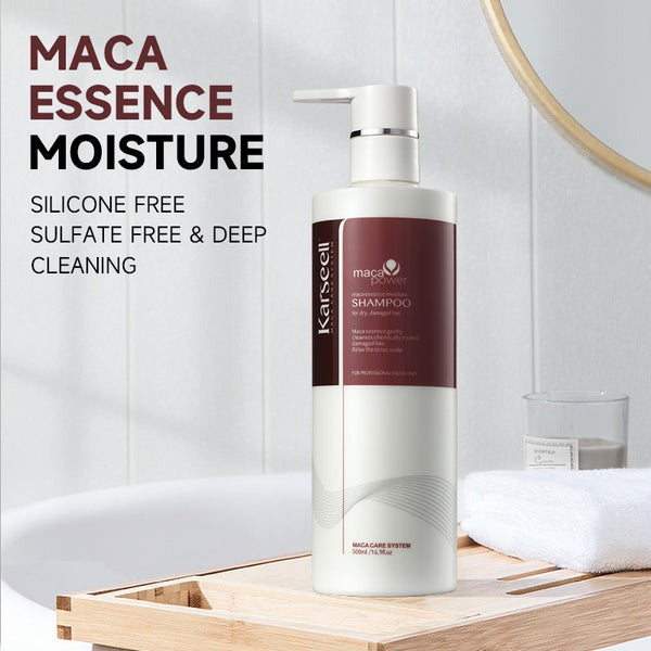 Karseell Maca Power Shampoo 500mL pump bottle