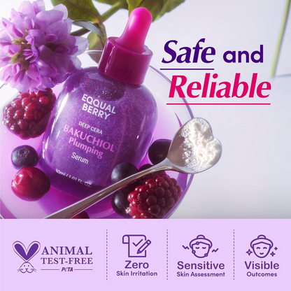 EQQUALBERRY Bakuchiol Plumping Serum 30mL EQQUALBERRY