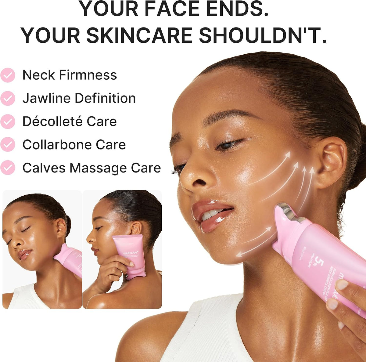 medicube PDRN Pink Collagen Ultimate Firming & Contour Set – 5 Pieces