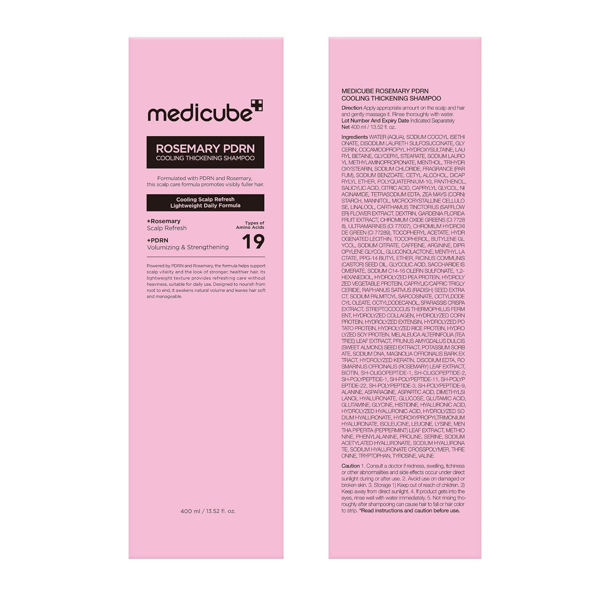 Medicube Rosemary PDRN Cooling Thickening Shampoo