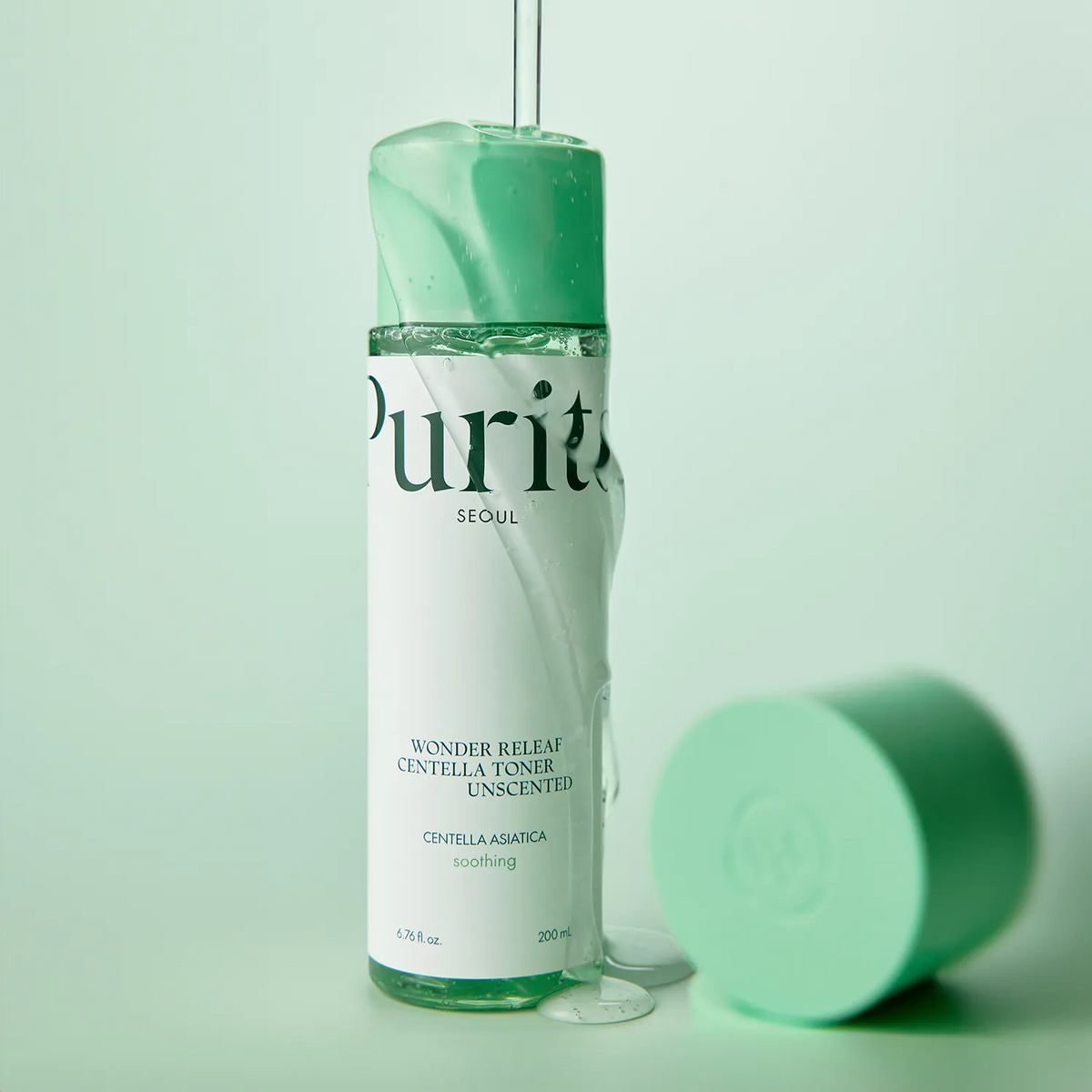 PURITO SEOUL Wonder Releaf Centella Unscented Toner bottle