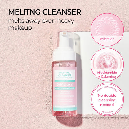 Dr. Melaxin Melting Cleanser 150ml makeup removing face wash UAE