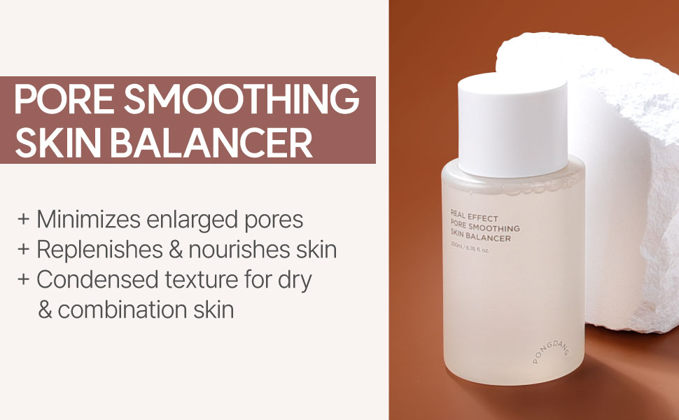 pong dang Real Effect Pore Smoothing Skin Balancer 200 mL pong dong