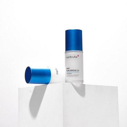 two bottle of medicube Zero Pore Serum 2.0 