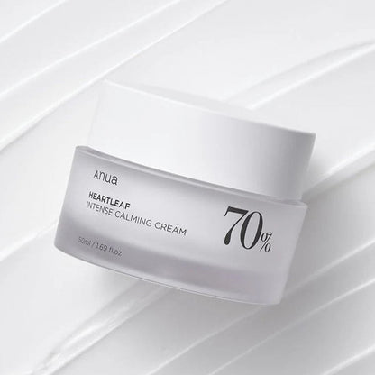 Anua Heartleaf 70 Intense Calming Cream 50 mL jar container