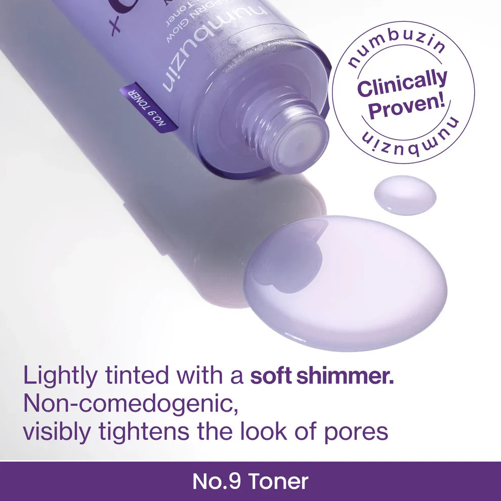 numbuzin No.9+ NAD+ PDRN Glow Boosting Toner 150 ml.