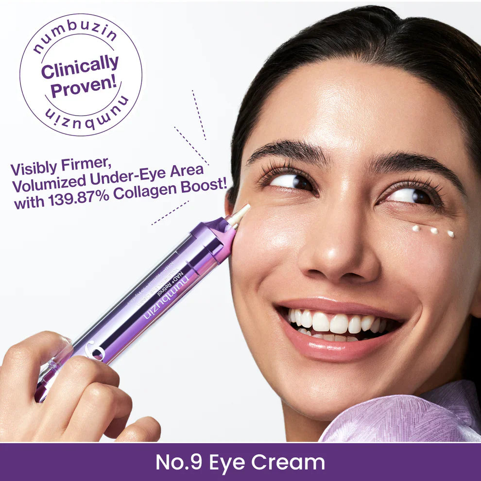 Numbuzin No.9 3 Days Eye Care Kit | Intensive Firming & Wrinkle Care for Eyes
